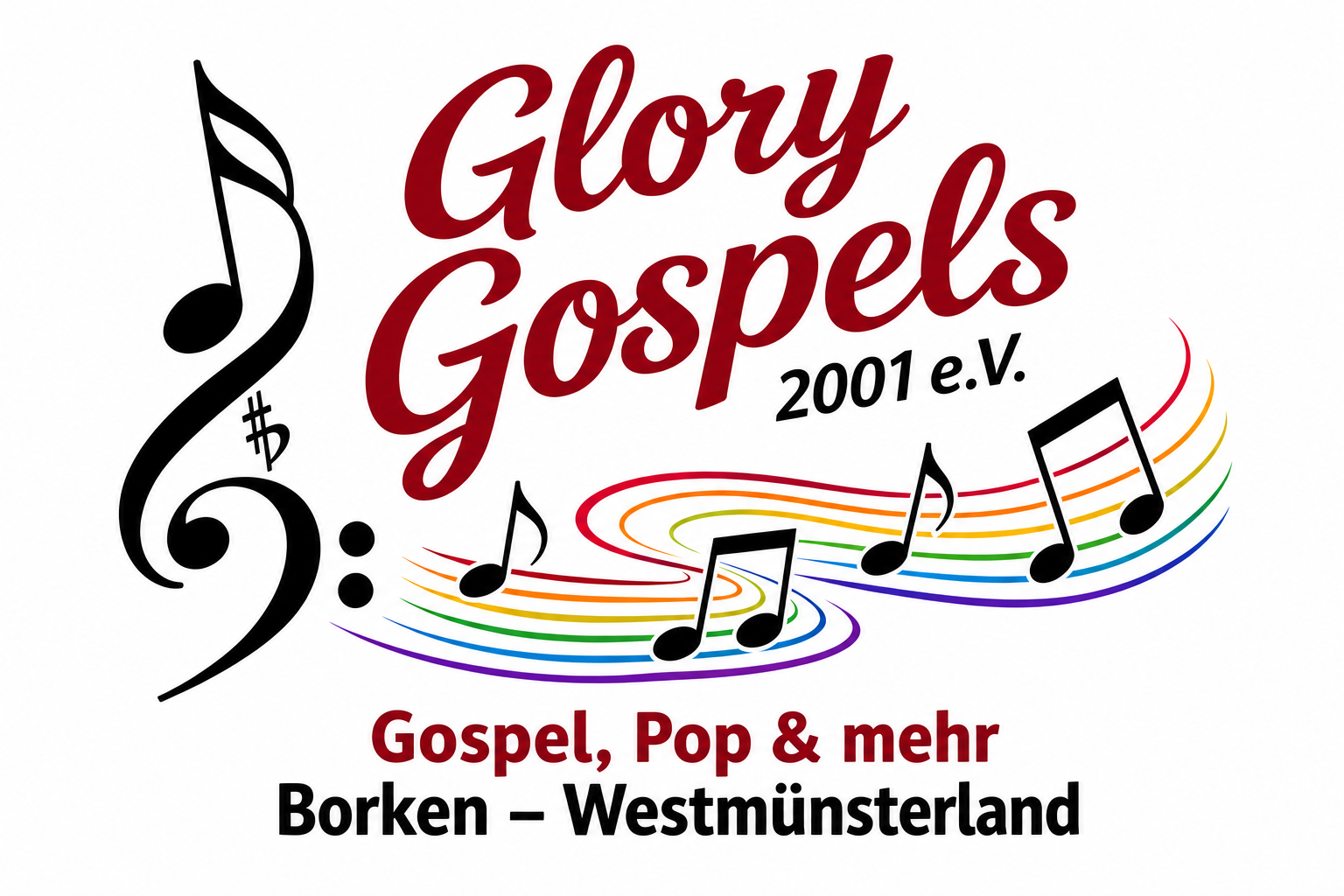 Logo der Glory Gospels 2001 e.V.